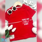 تیشرت پسرانه جیب دار طرح Fresh