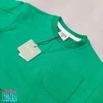 بلوز دورس تک جیب آستین کش باف