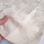 ست کراپ شلوار لنین دخترانه گلدار سیلوانا